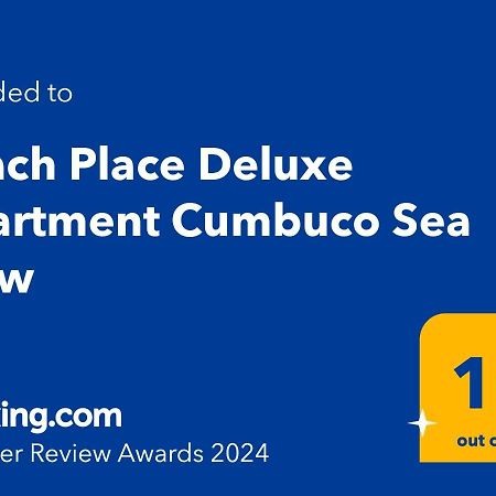 Beach Place Deluxe Apartment Cumbuco Sea View Buitenkant foto